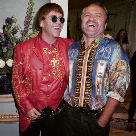 gianni versace 1992 elton john tour|Elton John Gianni Versace party.